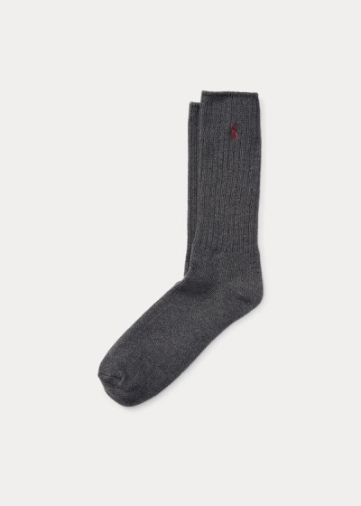 Men's Polo Ralph Lauren Cotton-Blend Crew Socks | 647539IUX